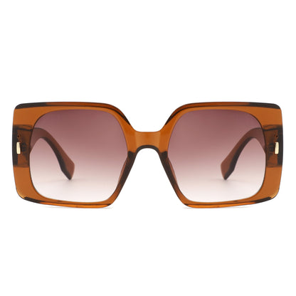 Snap - Chic Square Flat Top Fashion Sunglasses for Women - Apprev1 PLUS STORE
