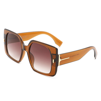 Snap - Chic Square Flat Top Fashion Sunglasses for Women - Apprev1 PLUS STORE